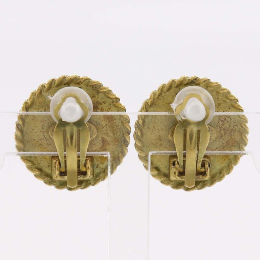 Chanel Cc Logo Clip-On Earrings Metal #246681C80B - Picture 3 of 9